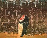 Edvard Munch Forest china oil painting artist